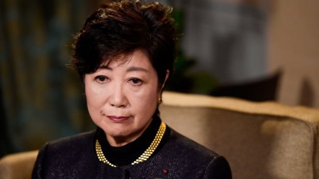 Koike dijo que asumiría la responsabilidad por el resultado. Yuriko Koike