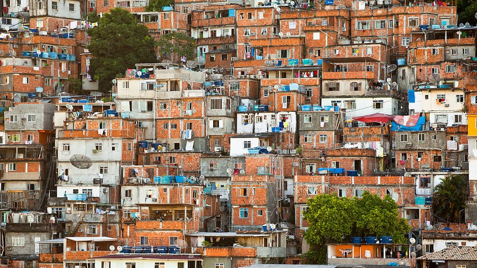 Los asentamientos irregulares Favela en Brasil