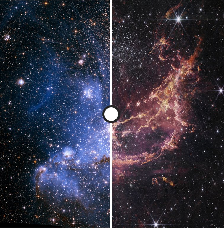 صورة من الفضاء عبر تلسكوب جيمس ويب