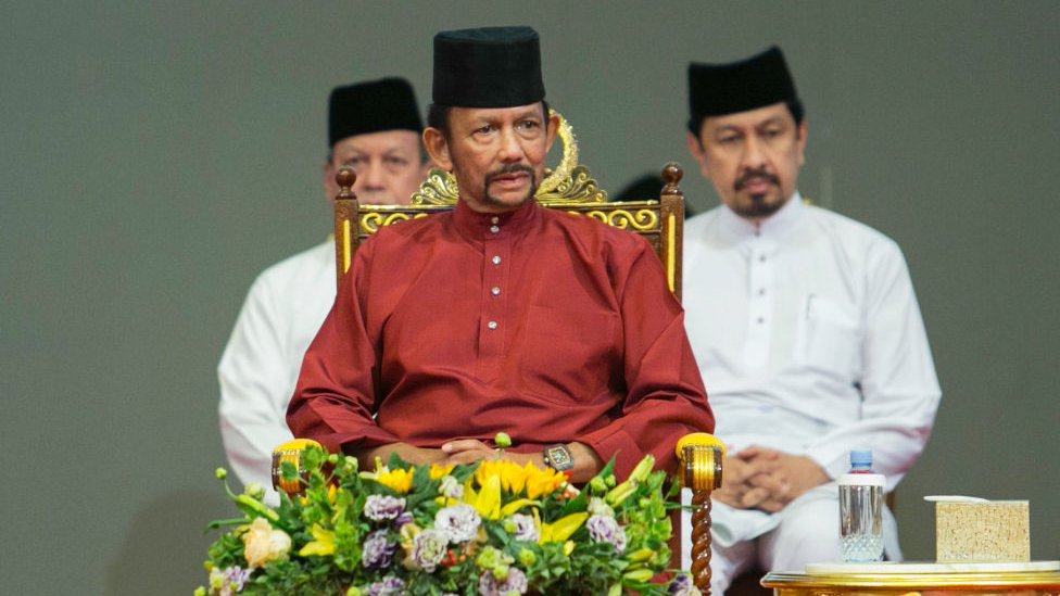 Sultán de Brunéi Hassanal Bolkiah.