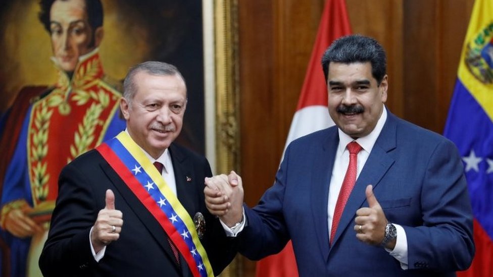 Erdogan con Maduro