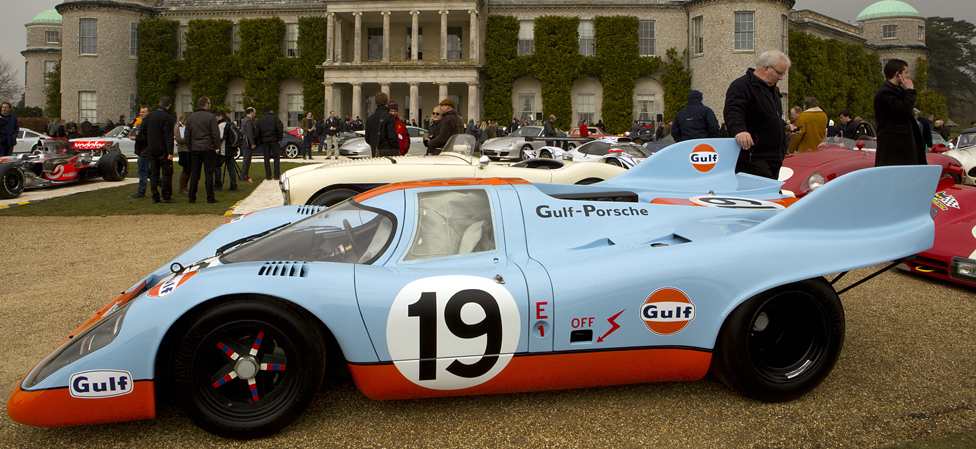 Porsche 917 на выставке в Великобритании, 2013