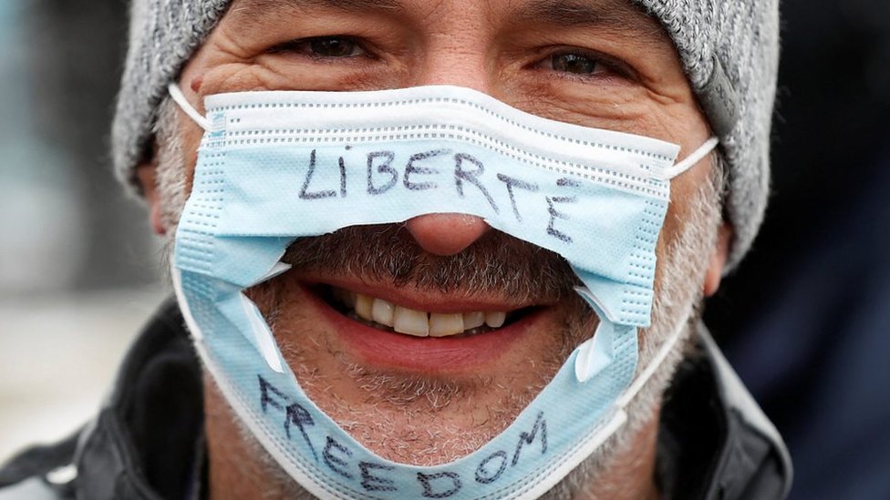 Canada truckers protest: ‘All we want is the right to choose’