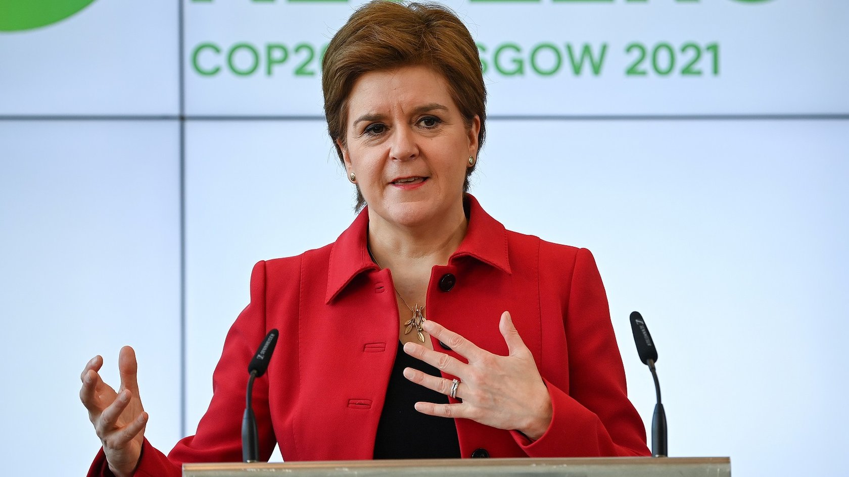 Nicola Sturgeon speaks in Glasgow on Scotland’s ambitions for COP26