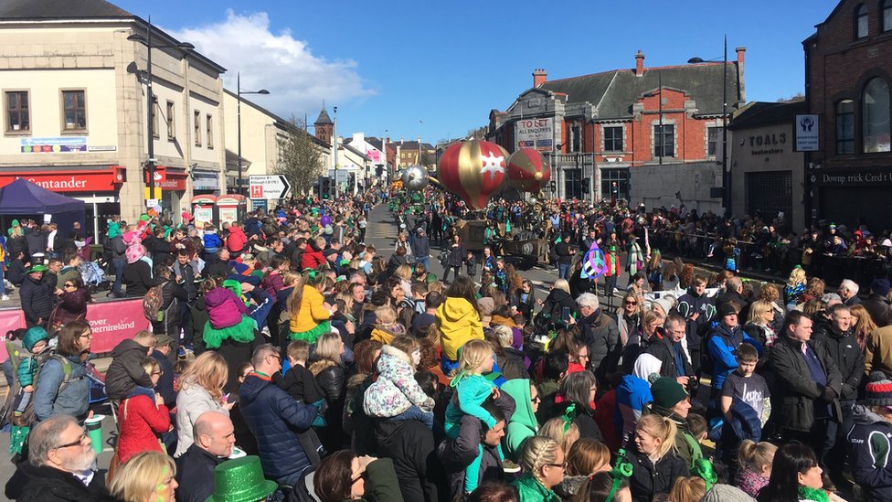 downpatrick st patricks day 2025