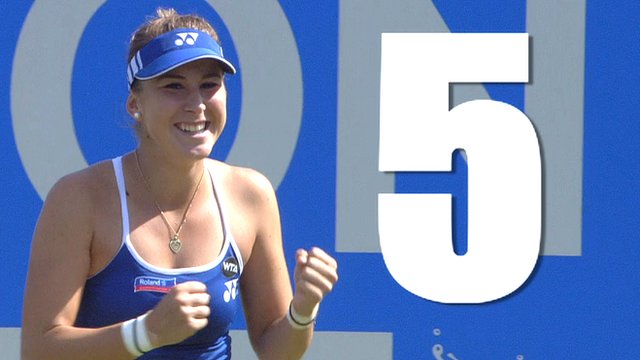 Teenager Belinda Bencic claims her first WTA Tour title