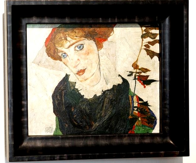 El resto de su obra tuvo una recepción muy distinta. Retrato de Wally, de Egon Schiele