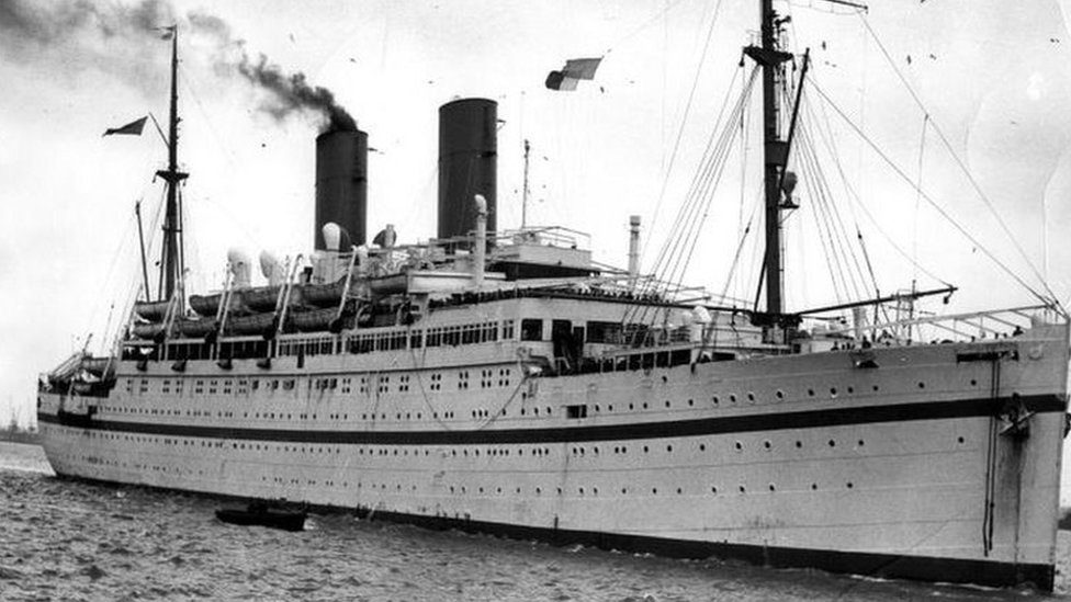 Корабль Windrush, купивший первых иммигрантов из Вест-Индии в Британию в 1940-х и 1950-х годах