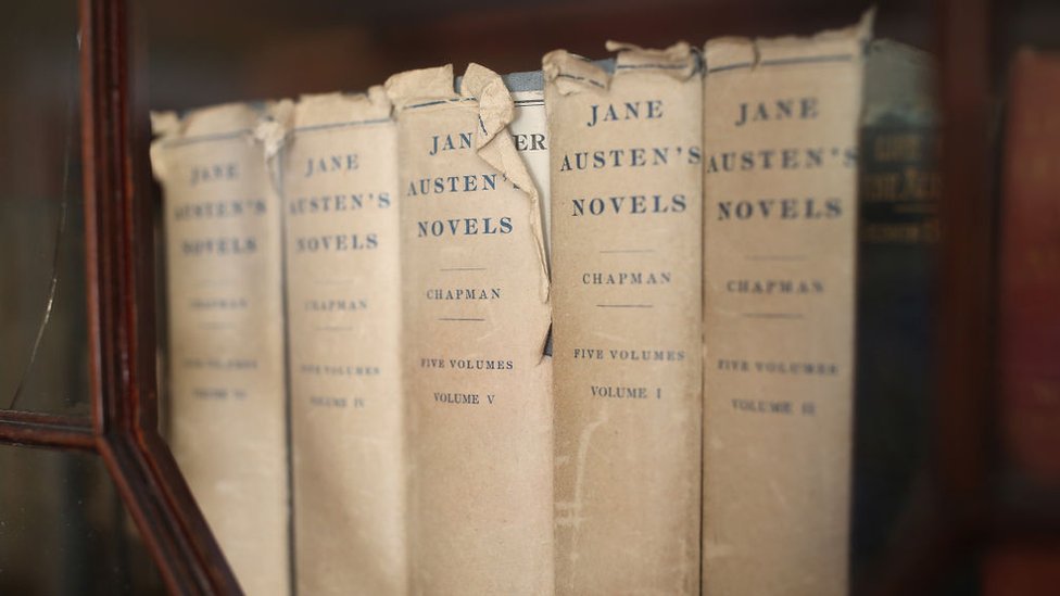 Libros de Jane Austen.