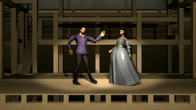Shakespeare characters in virtual reality video game