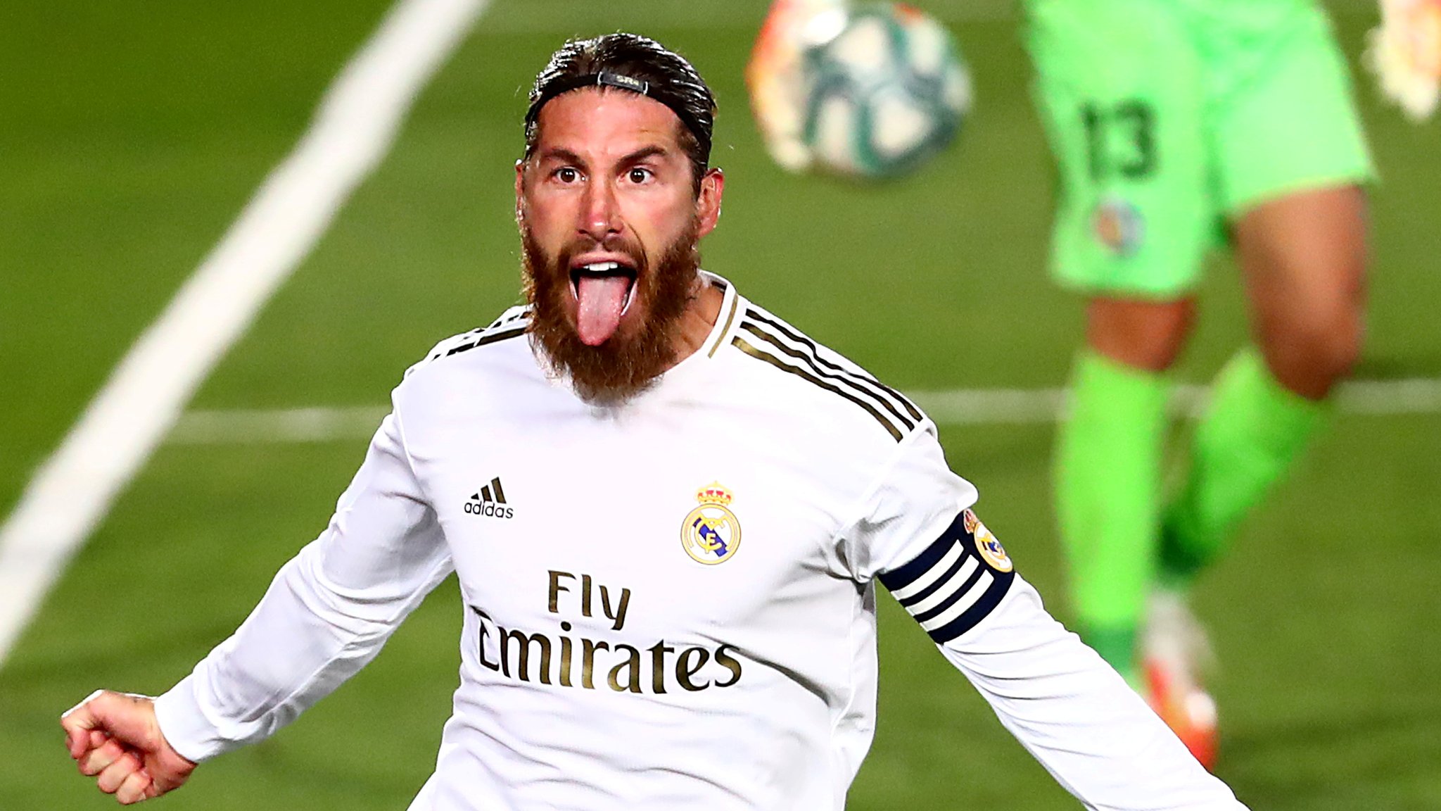 Real Madrid 1-0 Getafe: Sergio Ramos penalty sends Real four clear