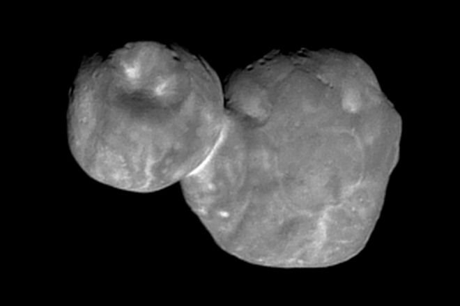 Imagen de Ultima Thule captada por New Horizons