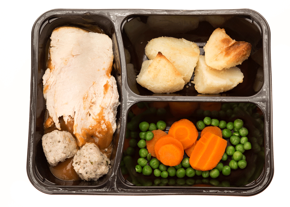 La bandeja de comida precocinada fue inventada en 1954 por la bacterióloga estadounidense Betty Cronin. Bandeja de comida precocinada