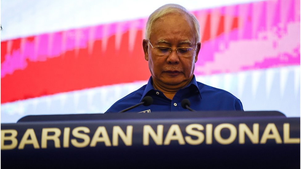 Primer ministro Najib Razak