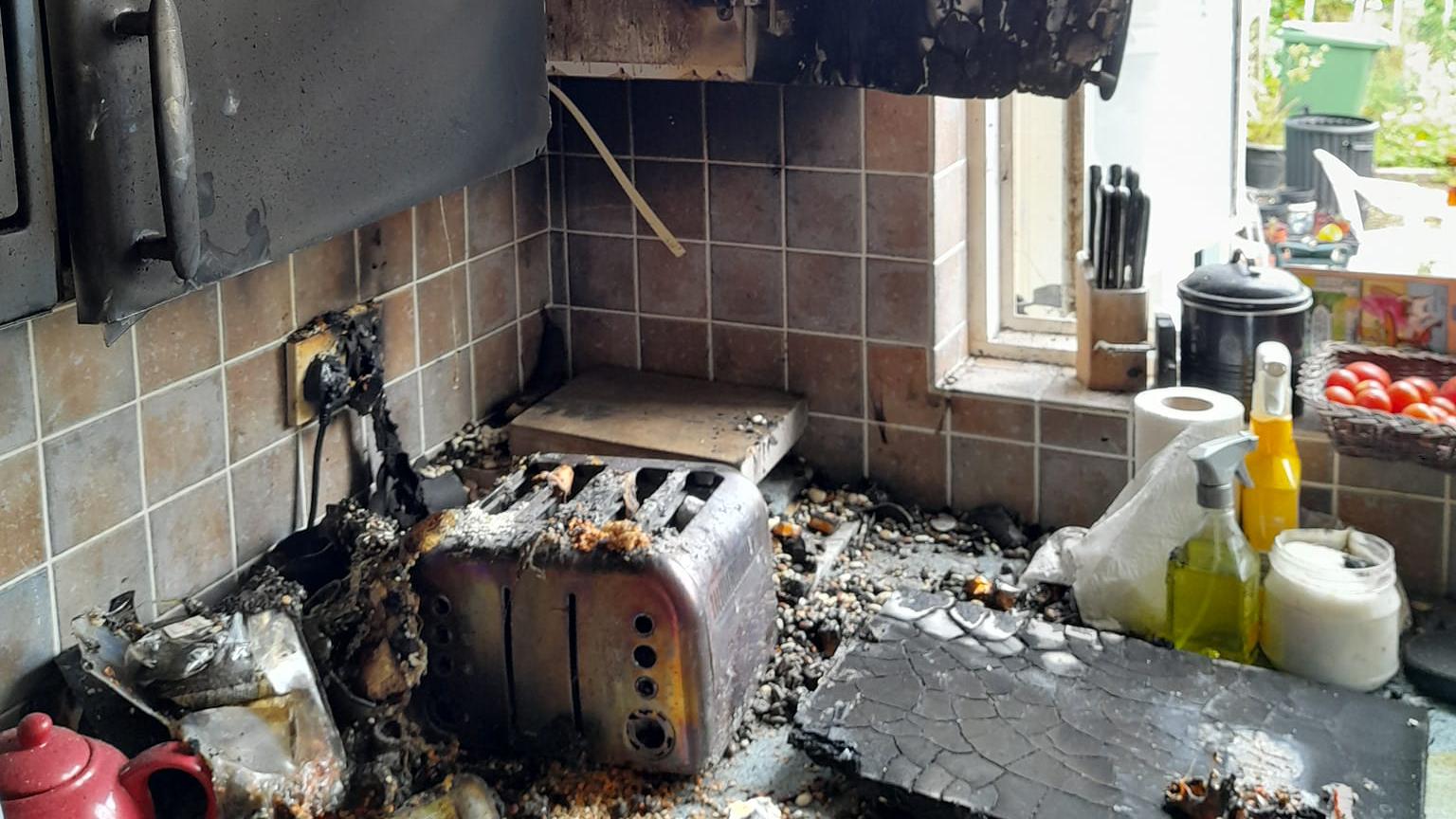 Elderly couple escape St Clement house fire