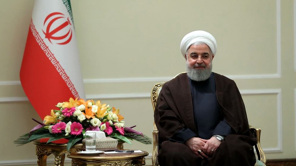 El presidente iraní Hassan Rouhani.