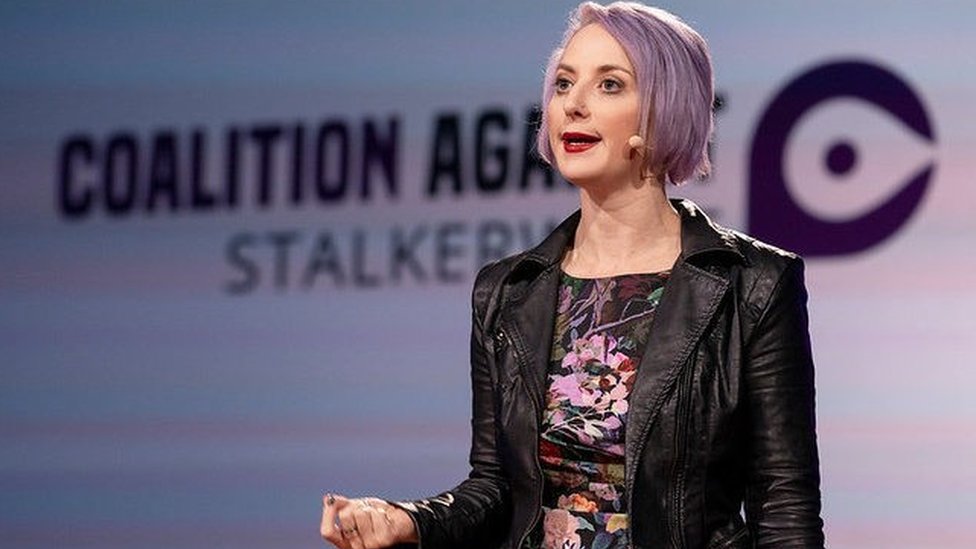 Eva Galperin who formed the Coalition Against Stalkerware in 2019