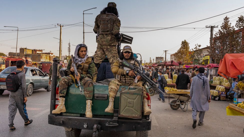 مقاتلي حركة طالبان في العاصمة الأفغانية كابل