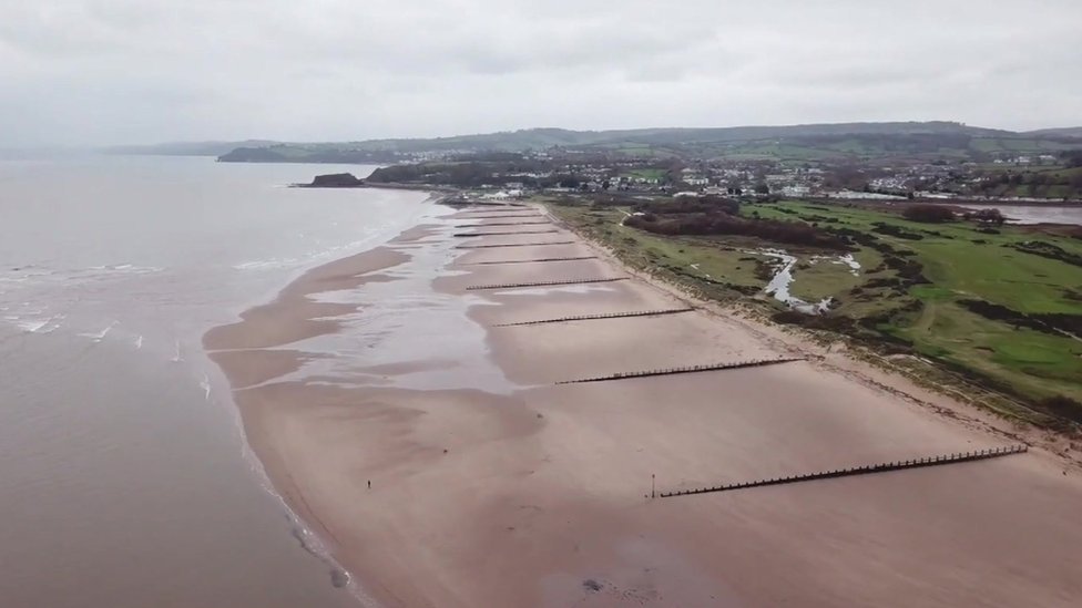 GeoTube на Dawlish Warren