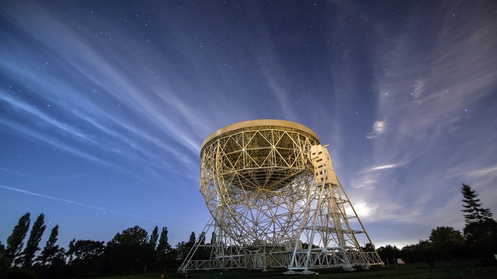 Телескоп Ловелла в обсерватории Джодрелл-Бэнк