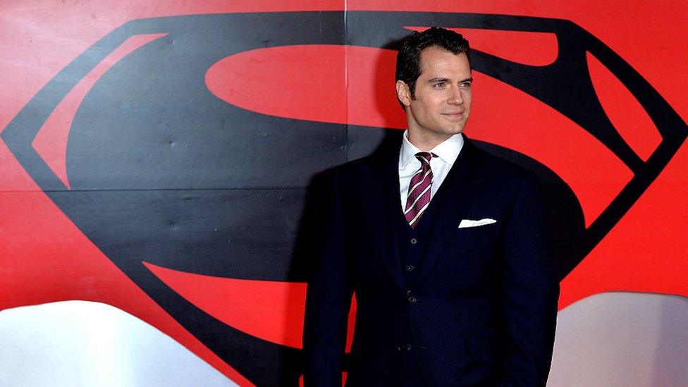 Henry Cavill en el estreno de Superman vs. Batman en Londres en 2016.