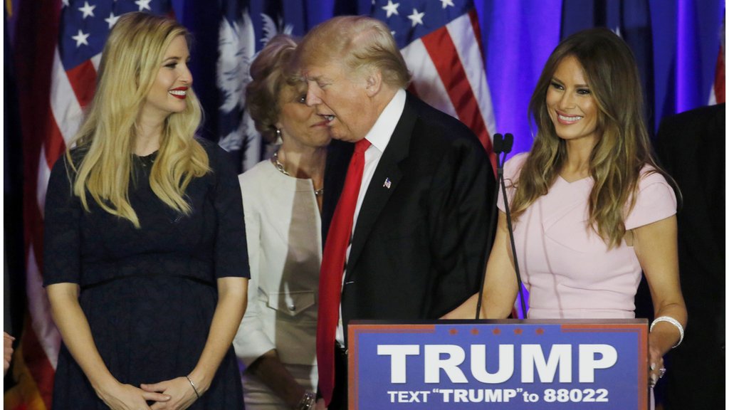 Donald Trumps wife Melania and daughter Ivanka speak in South Carolina ...