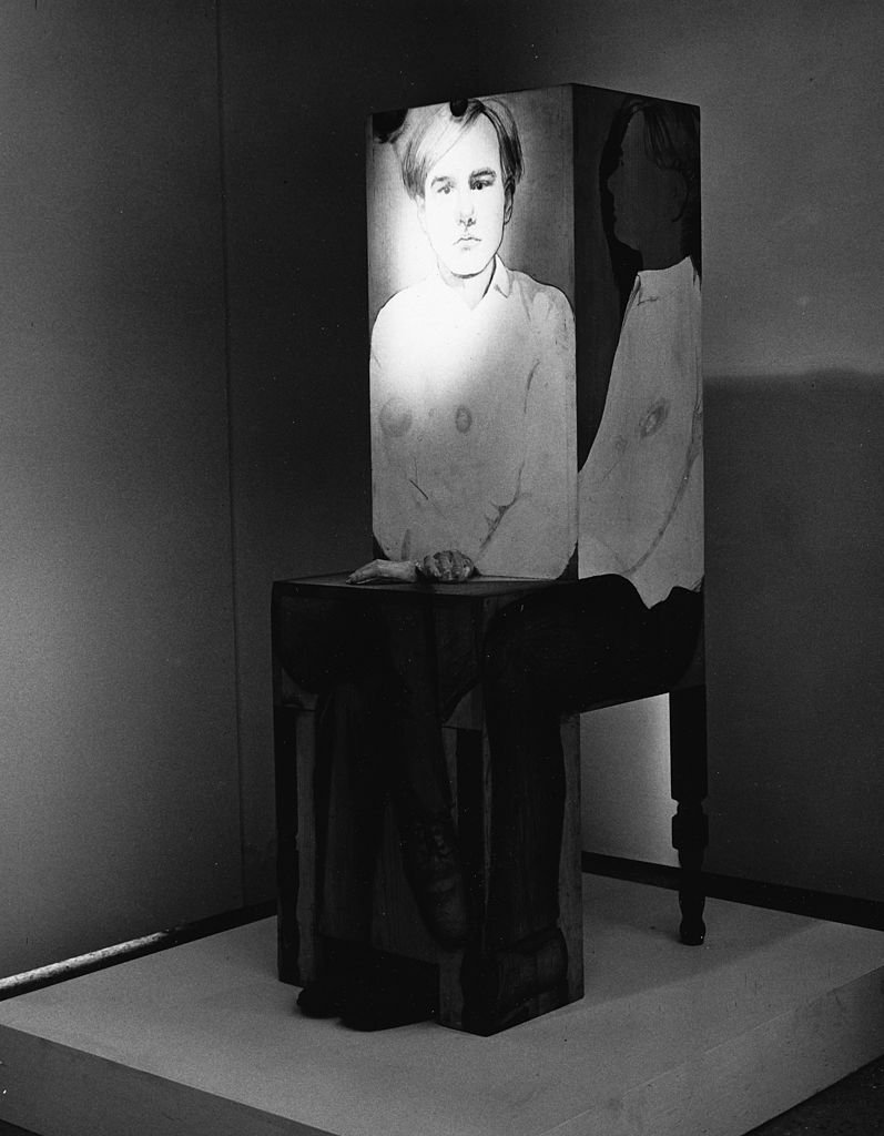 Escultura &quot;Andy&quot; trabajada por Marisol entre 1962 y 1963.