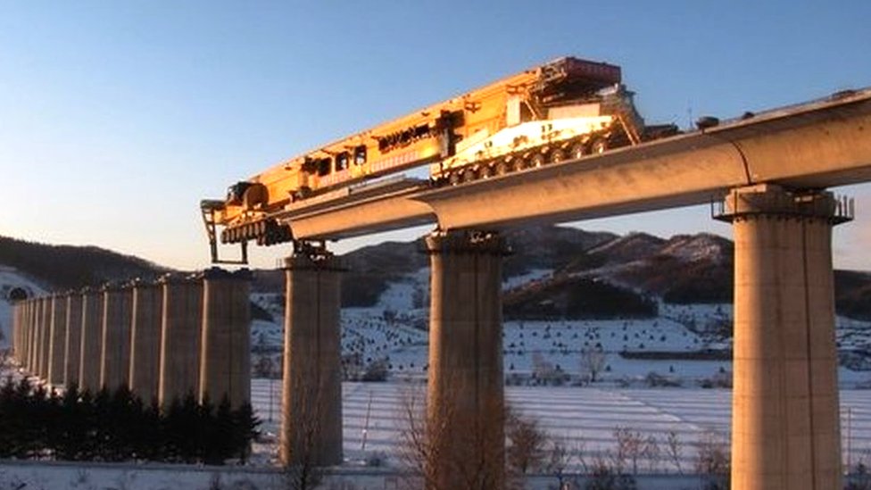 The future of construction industry Bridge girder erection machine