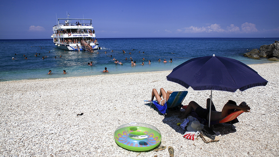 Zakynthos beach