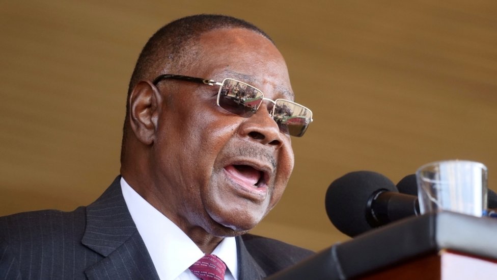 Действующий президент Малави Питер Мутарика