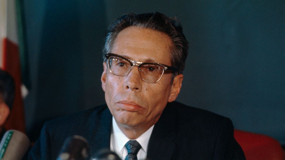 Gustavo Díaz Ordaz, presidente de México entre 1964 y 1970.