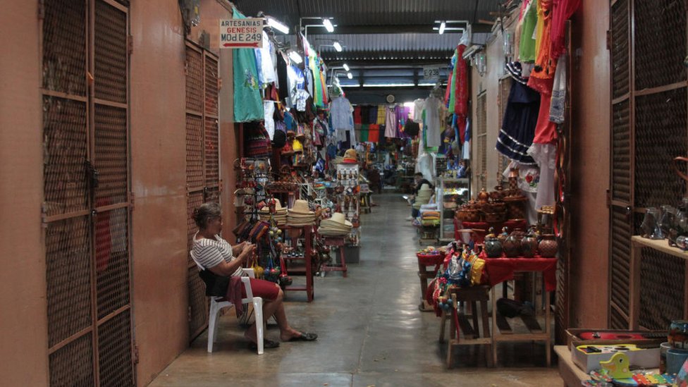 Un mercado en Nicaragua