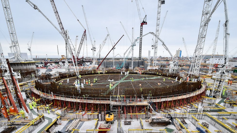 Hinkley Point C construction site