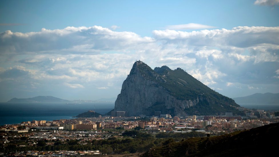 Vista de Gibraltar.