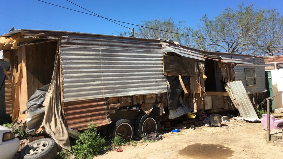 NO USAR | BBC. Casa-trailer en Escobares City, Texas.