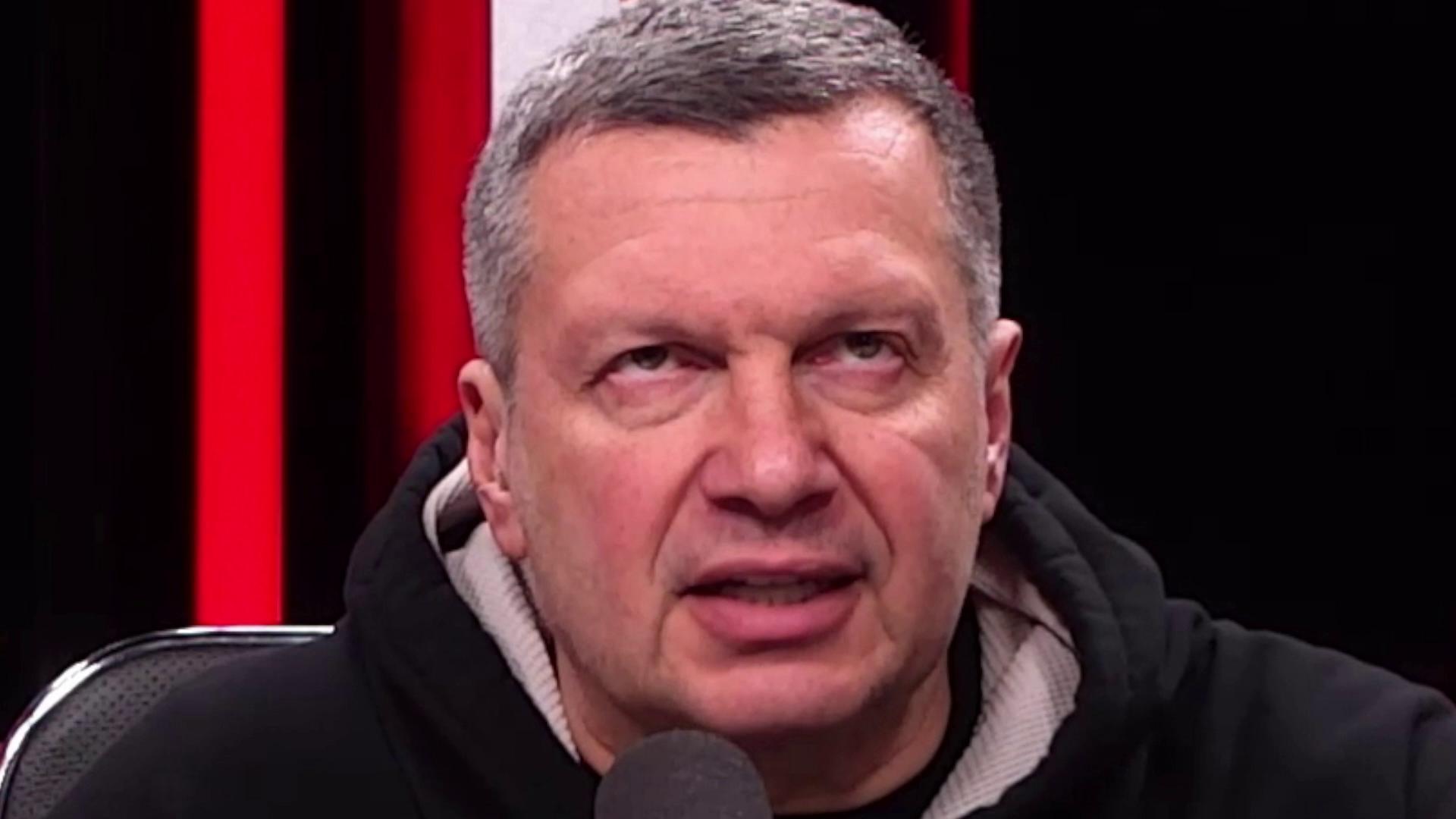 Vladimir Solovyov on his live radio and podcast show.