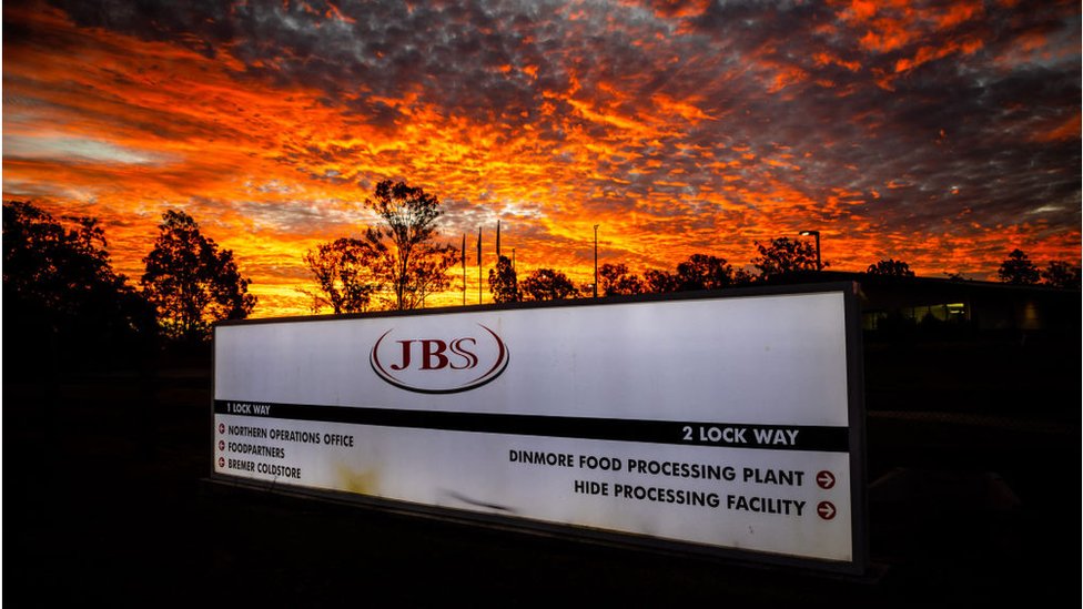 世界最大的肉類加工企業JBS在澳大利亞的工廠