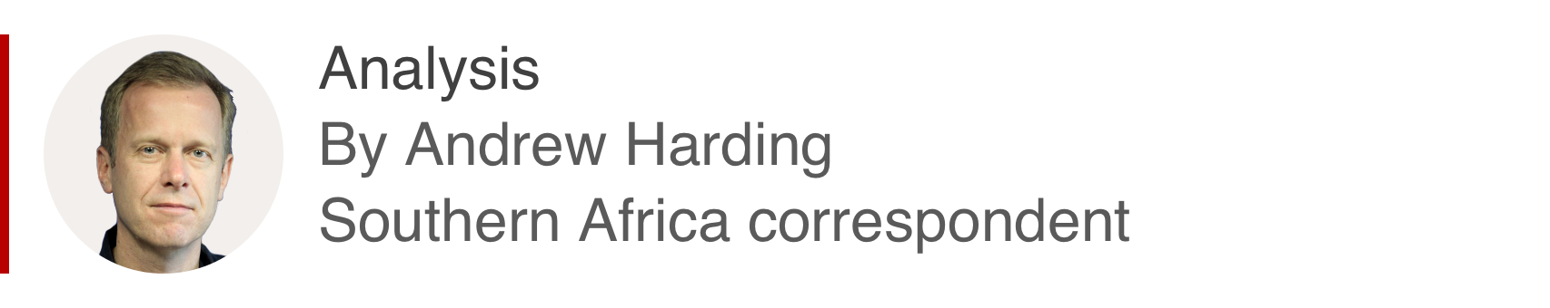 Аналитическая коробка Эндрю Хардинга, корреспондента из южной части Африки