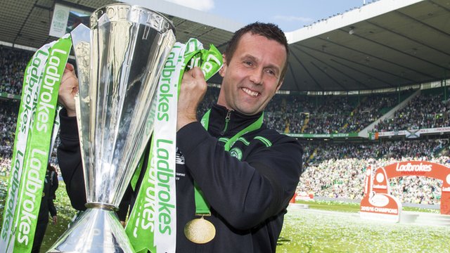 Departing Celtic manager Ronny Deila