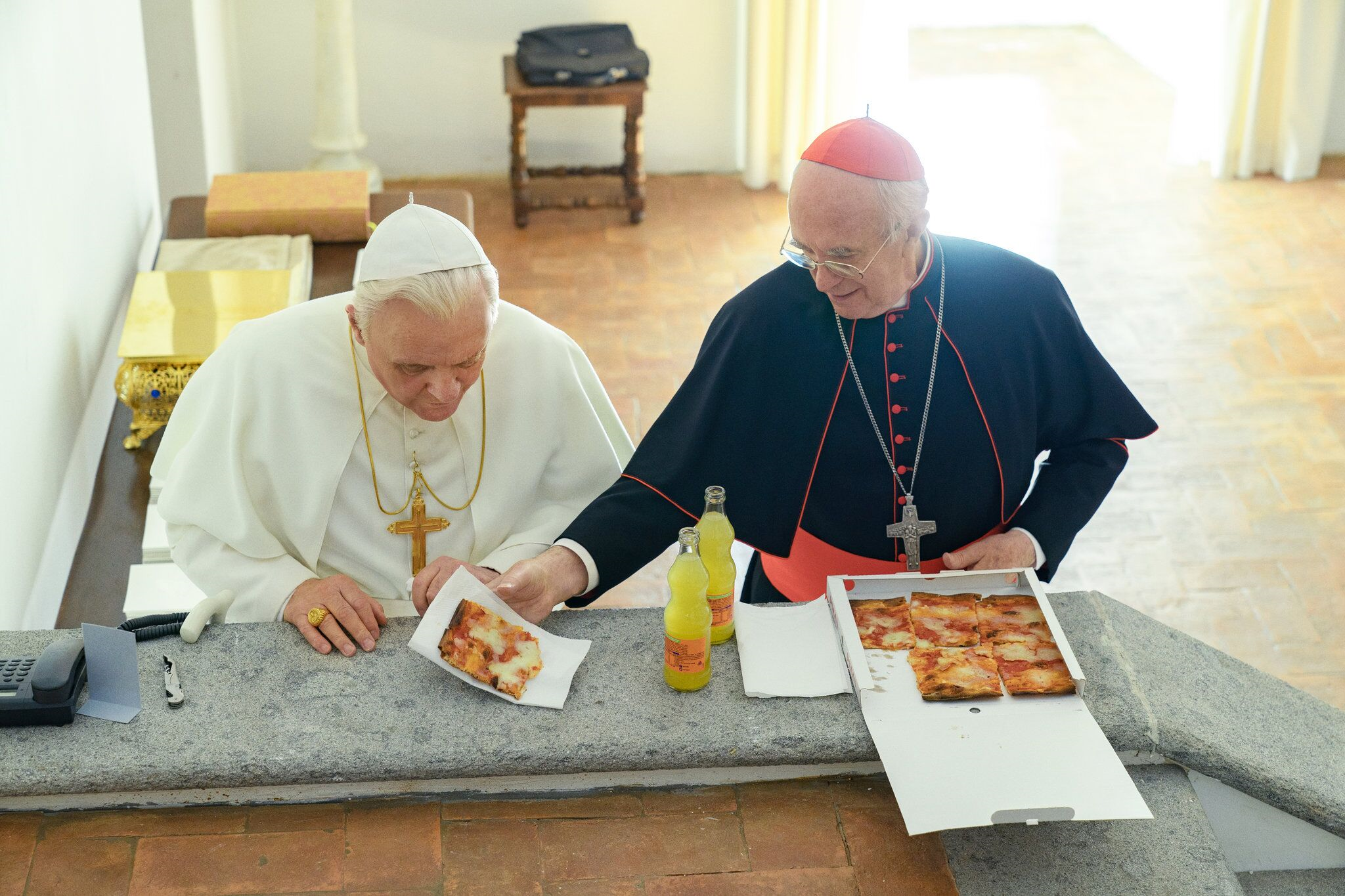 بيتزا وفانتا في الفاتيكان