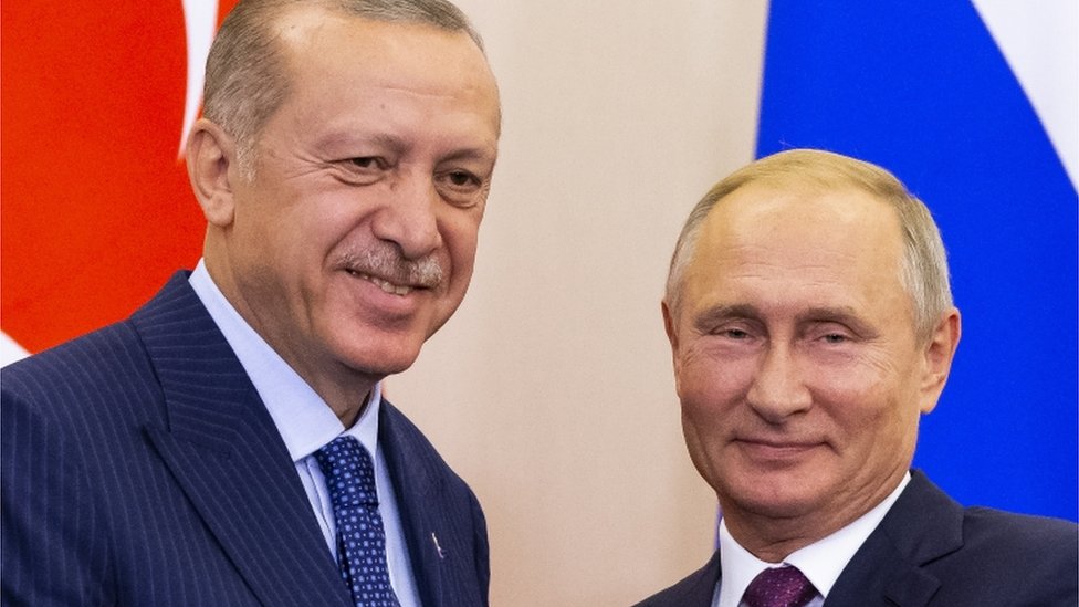 بوتين وأردوغان في قمة سوتشي