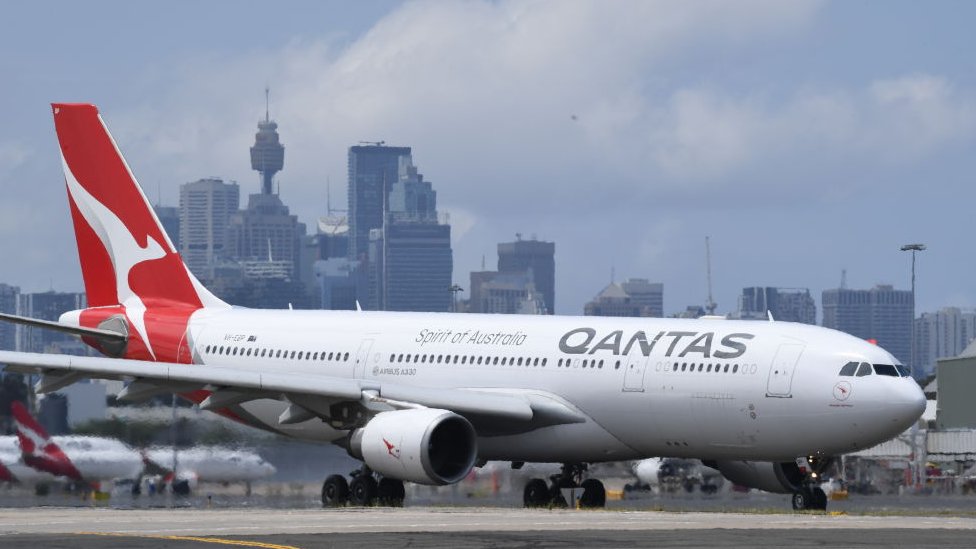 Qantas: Australian airline's profits soar after record Covid losses