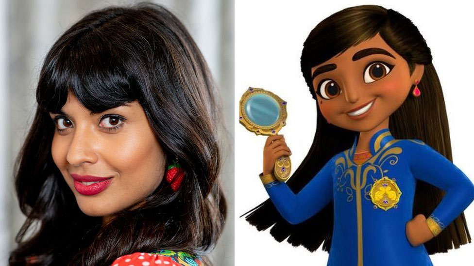 Jameela Jamil joins Disney Indian-inspired cartoon - BBC News