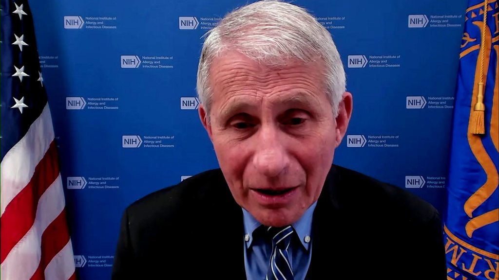 Covid: Return to normality won't be a light switch moment, says Fauci