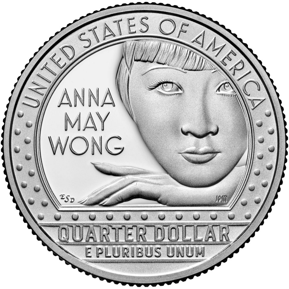 女演員黃柳霜（Anna May Wong）將成為美元上的首個亞裔面孔