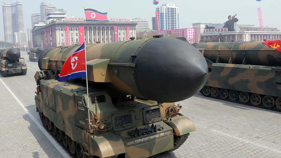 Misil de Corea del Norte.