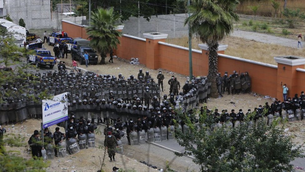 ejército y policia de Guatemala