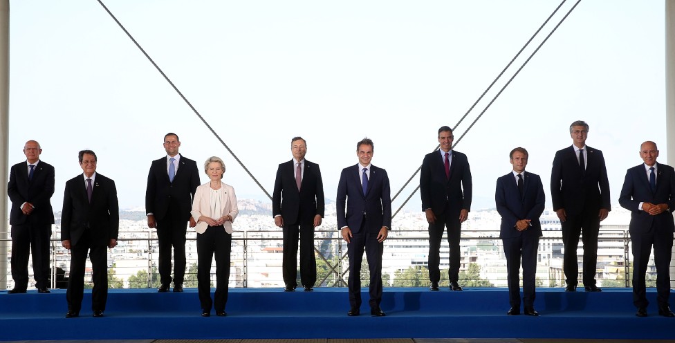 Líderes de nueve países mediterráneos se reunieron la Cumbre EUMed9