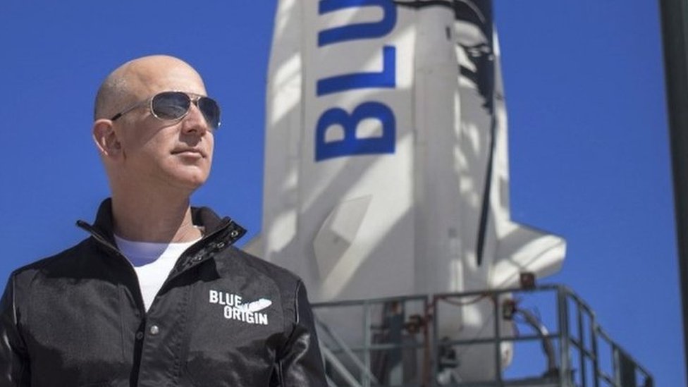 Amazon's chief Jeff Bezos. File photo