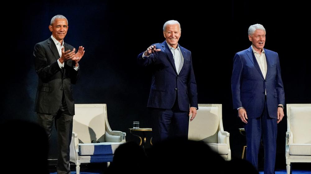 Biden hosts star-studded NYC fundraiser with Obama and Clinton